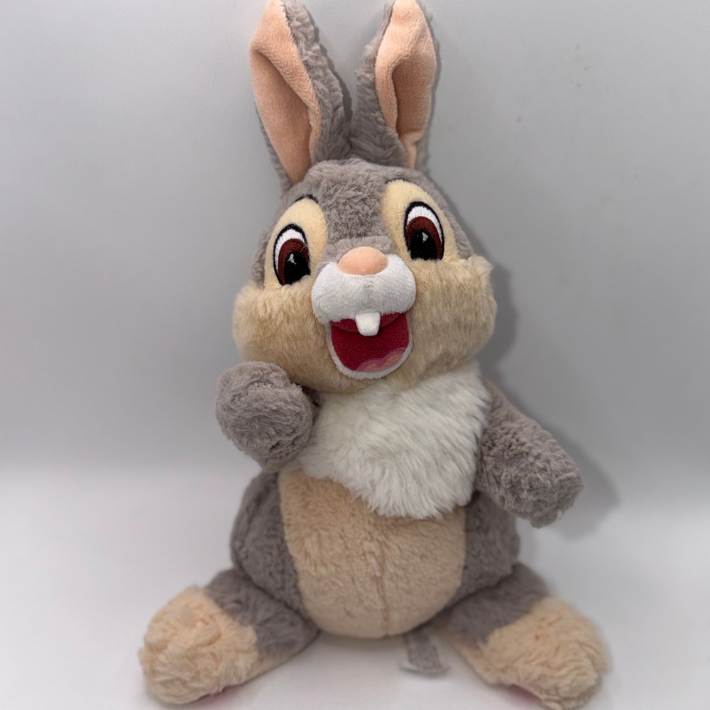Disney 12" Thumper Plush Bambi Rabbit Disney Parks Original Classic Nursery Toy